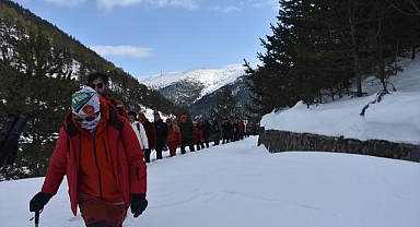 Zigana Dağı'nda 17 yıl önceki çığda hayatını kaybeden 10 dağcı anıldı