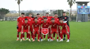 17 Yaş Altı Milli Futbol Takımı, hazırlık maçında Hindistan'ı 1-0 yendi