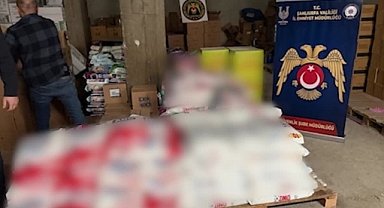 28,5 ton sahte deterjan ele geçirildi