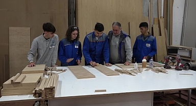 Avrupa'dan gelen öğrenciler Antalya'da mesleki eğitim alıyor