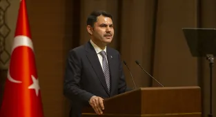 Bakan Kurum, Afyonkarahisar Belediye Başkanı Köksal'ı kabul etti