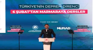 Bakan Kurum, Kocaeli'de deprem panelinde konuştu: