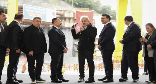 Bakan Uraloğlu Sarıyer-Kilyos Tünel Projesi TBM Kazı Çalışmaları Tamamlama Töreninde konuştu: