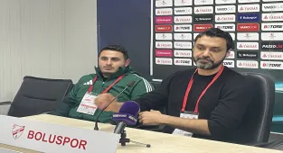Boluspor-Hatayspor maçının ardından