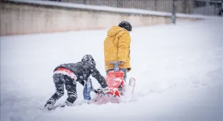 Çankırı'nın Yapraklı ilçesinde eğitime ara verildi