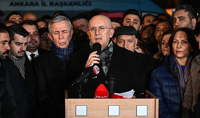 CHP Ankara İl Başkanlığından Keçiören Belediye Başkanı Özarslan'ın partisinden istifasına ilişkin açıklama