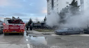 Eskişehir'de iş yerinde çıkan yangın söndürüldü