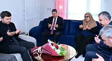 Eskişehir Valisi Yılmaz, şehit Mevlüt Kahveci'nin ailesini ziyaret etti