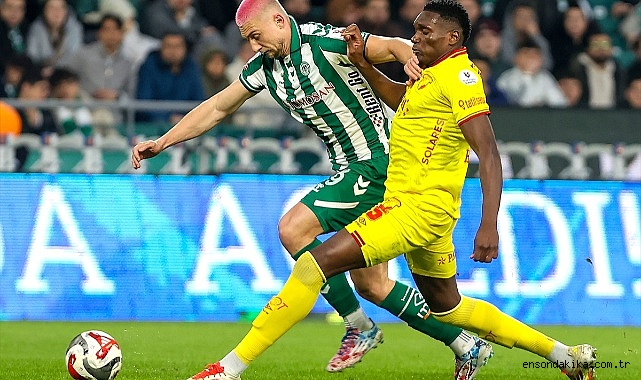 Futbol: Trendyol Süper Lig / Konyaspor: 0 - Göztepe: 0