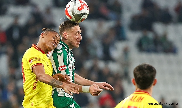 Futbol: Trendyol Süper Lig / Konyaspor: 0 - Göztepe: 0 (İlk yarı)