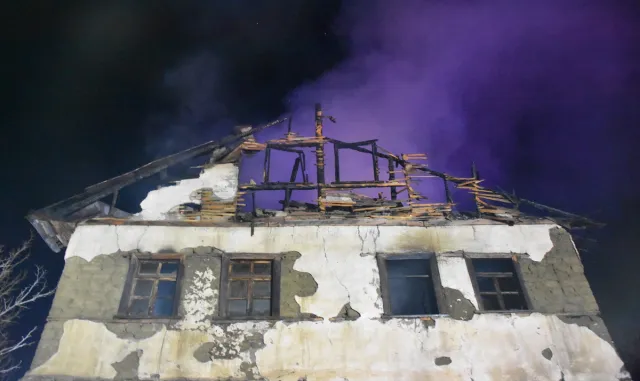 Gümüşhane'de müstakil evde çıkan yangında 1 kişi öldü