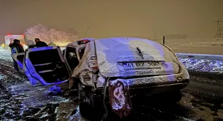 GÜNCELLEME - Erzurum'da tır ile çarpışan SUV tipi araçtaki 4 kişi hayatını kaybetti