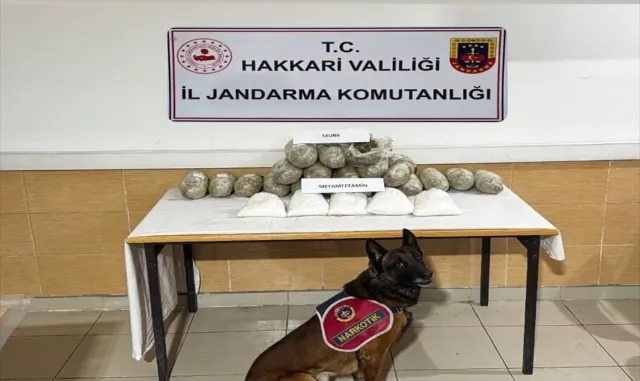Hakkari'de 22 kilo 170 gram uyuşturucu ele geçirildi