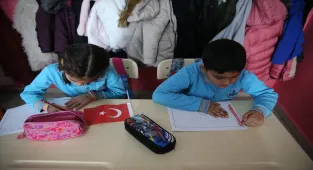 Kayseri ve çevre illerde yarıyıl tatili sonrası ilk ders zili çaldı