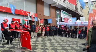 Kocaeli'den Gazze'ye 2 yardım tırı yola çıktı