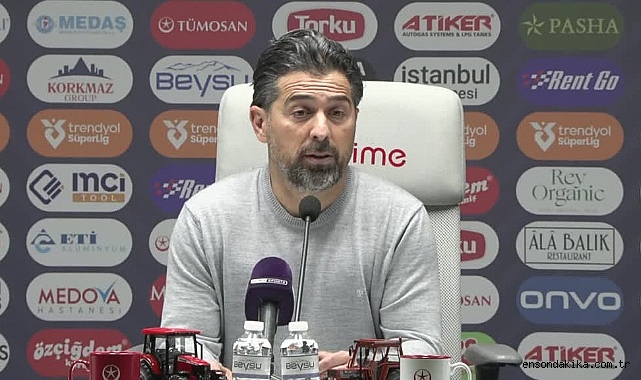 Konyaspor-Galatasaray maçının ardından TÜMOSAN Konyaspor Teknik Direktörü İlhan Palut'un açıklamaları