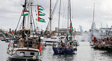 Küresel Sumud Filosu 29 Mart'ta Barselona'dan Gazze'ye doğru yola çıkacak