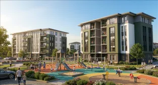 Kütahya'da Yüzyılın Konut Projesi kapsamında yapılacak konutların kurası çekildi