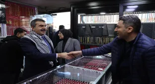 Milli Eğitim Bakanı Tekin, Şanlıurfa'da depremzedeler için okutulan mevlide katıldı