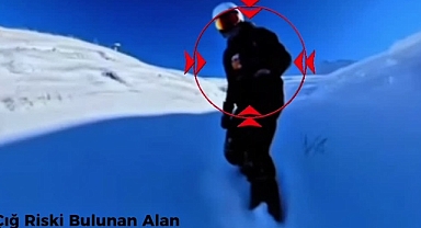 Palandöken Kayak Merkezi'nde kurallara uymayanlara 228 bin lira ceza