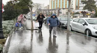 Tekirdağ'da sağanak etkili oluyor