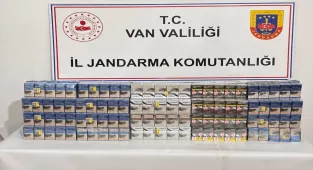 Van'da 15 bin 250 paket gümrük kaçağı sigara ele geçirildi