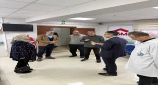 Yahşihan Kaymakamı Kasman'dan Aile Sağlığı Merkezine ziyaret