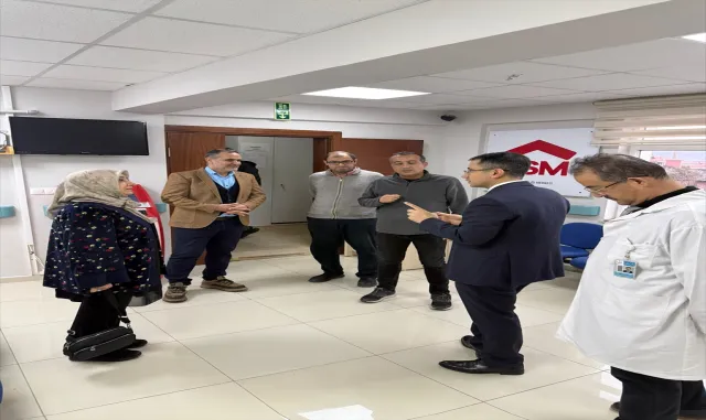 Yahşihan Kaymakamı Kasman'dan Aile Sağlığı Merkezine ziyaret
