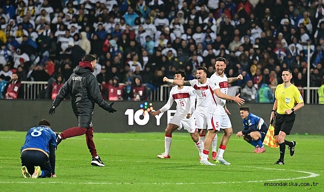 24 yıl sonra Dünya Kupası'ndayız: Türkiye, Kosova'yı 1-0 yendi