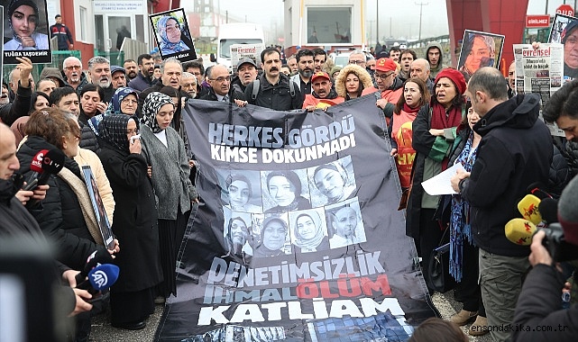 7 kişinin hayatını kaybettiği fabrika yangını davası başladı