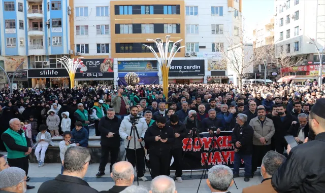 ABD ve İsrail'in İran'a yönelik saldırıları Batman'da protesto edildi