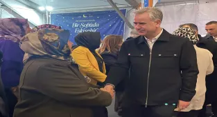 AK Parti Genel Başkan Yardımcısı Yalçın, Eskişehir'de bayramlaşma programında konuştu: