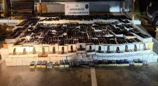 Antalya'da kaçakçılık operasyonunda 1 kişi yakalandı