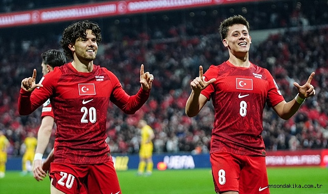 Arda hazırladı, Ferdi attı: Türkiye Romanya'yı 1-0 mağlup etti