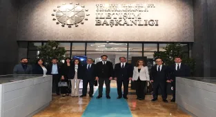 Azerbaycan Medya Kalkınma Ajansı heyeti, Dezenformasyonla Mücadele Merkezini ziyaret etti