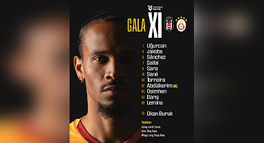 Beşiktaş derbisi öncesi Galatasaray'ın ilk 11'i açıklandı