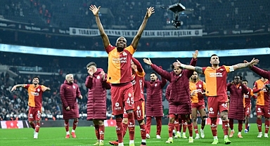 Derbide kazanan Galatasaray: Beşiktaş'ı 1-0 mağlup etti