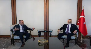 Dışişleri Bakanı Fidan, Gazze Barış Kurulu Yüksek Temsilcisi Mladenov'u kabul etti
