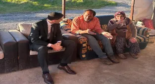 Güdül Kaymakamı Naim Akar, vatandaşlarla bir araya geldi 