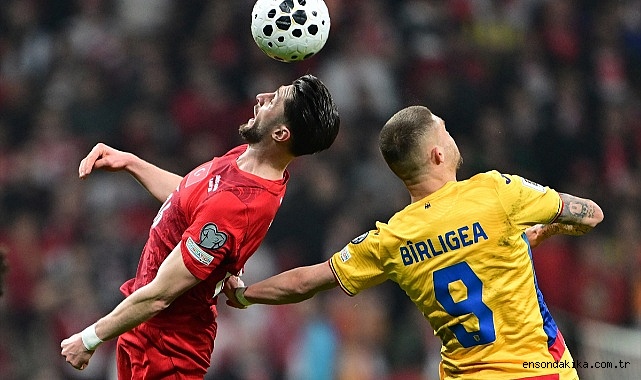 İlk yarıda gol sesi çıkmadı: Türkiye-Romanya 0-0