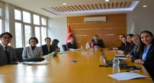 Japon eğitim heyetinden Milli Eğitim Bakanlığına ziyaret