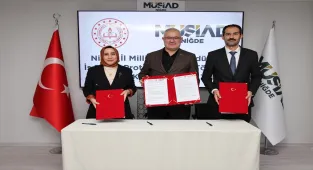 MÜSİAD Niğde Şubesi ile İl Milli Eğitim Müdürlüğü arasında işbirliği protokolü imzalandı