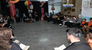 Sarıoğlan'da kitap okuma etkinliği düzenlendi