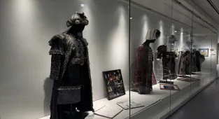 Ses ve Renkle Sanatta 50 Yıl sergisi AKM'de sanatseverlerle buluştu