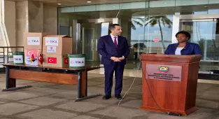 Türkiye'den Mozambik'e insani yardım