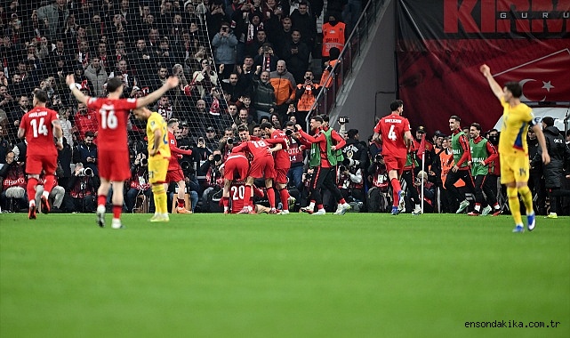 Türkiye finale yükseldi: Romanya’yı 1-0 mağlup ettik