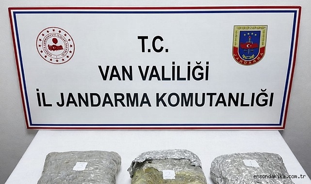 Van’da dev operasyon: 90 kilo uyuşturucu ele geçirildi