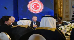 Cumhurbaşkanı Erdoğan, 152. Parlamentolar Arası Birlik Genel Kurulu onuruna verdiği akşam yemeğinde konuştu: (1) 