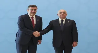 Cumhurbaşkanı Yardımcısı Yılmaz, TDT Üye Devletleri Hükümet Başkanları ve Cumhurbaşkanı Yardımcıları Toplantısı'nda konuştu: