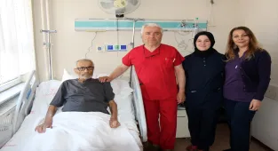 Denizli'de dalağı normalden 40 kat civarı büyük olan hasta ameliyatla iyileşti